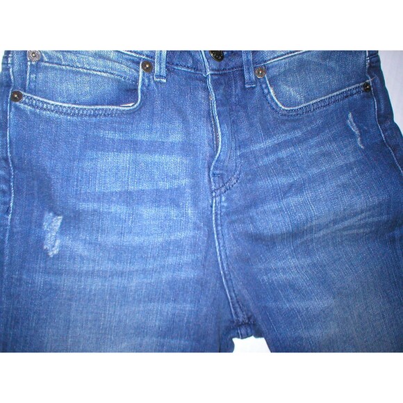 New Womens Designer Sass & Bide Jeans NWT High Rise Flare 24 Distressed Tall - Picture 4 of 8